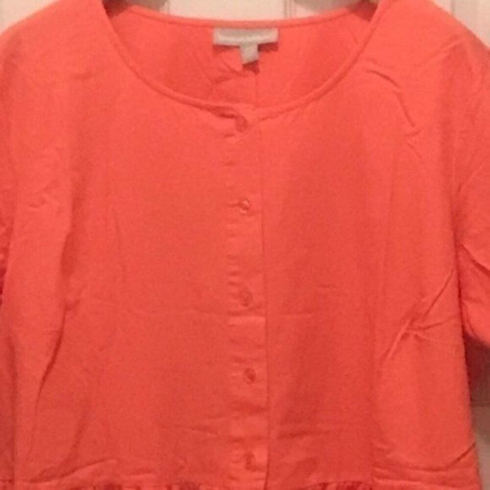 NWOT Woman WIthin Button-Down Casual Dress - Picture 4 of 5